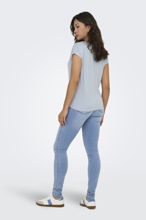 Only onlclaudia s/s glitter stripe top j